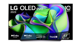 LG OLED C3 mit 83 Zoll