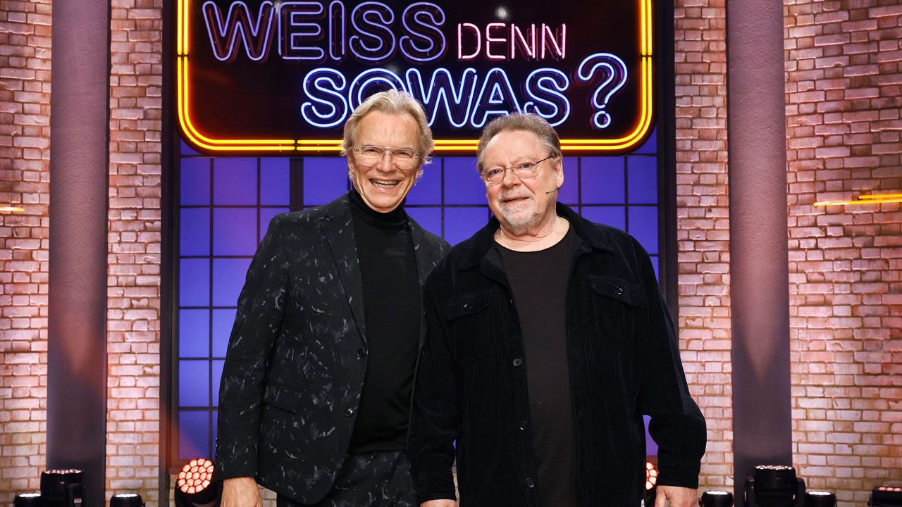 Jürgen von der Lippe und Wolfgang Lippert waren zu Gast.