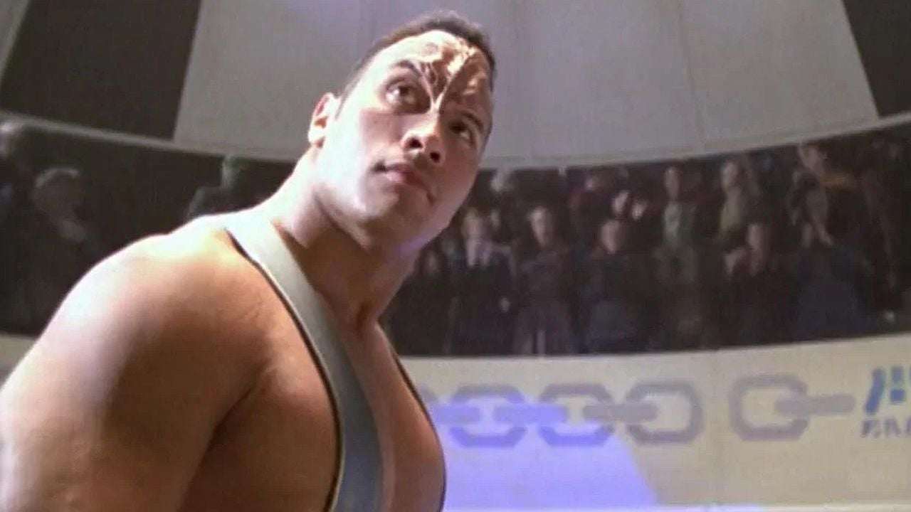 Dwayne Johnson als Gladiator in 