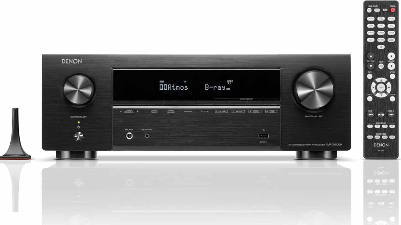 Dank HEOS Built-in, AirPlay 2 und Bluetooth streamt ihr Musik bequem vom Smartphone oder aus dem Netzwerk.
