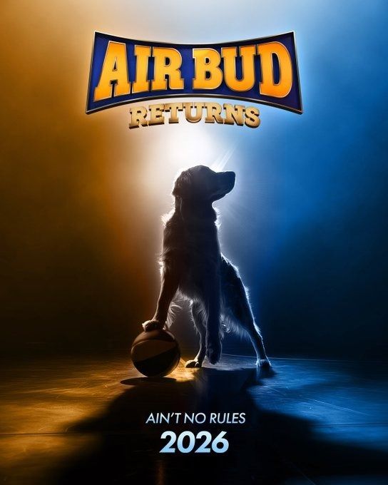 Ein erstes Teaser-Poster kündigt die Kino-Rückkehr von Air Bud an!