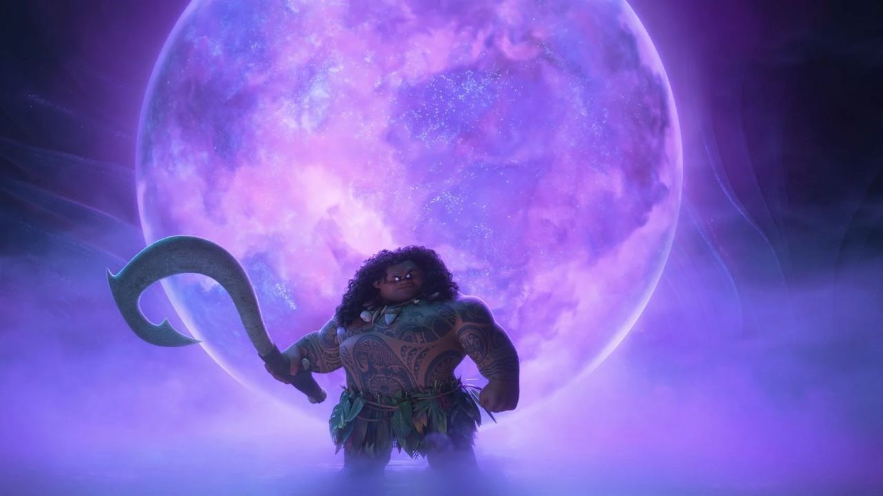 Maui (Dwayne Johnson) legt sich mit dem Sturmgott Nalo (Tofiga Fepulea'i) an. Aber eigentlich kann der Halbgott bei diesem ungleichen Duell nur den Kürzeren ziehen.