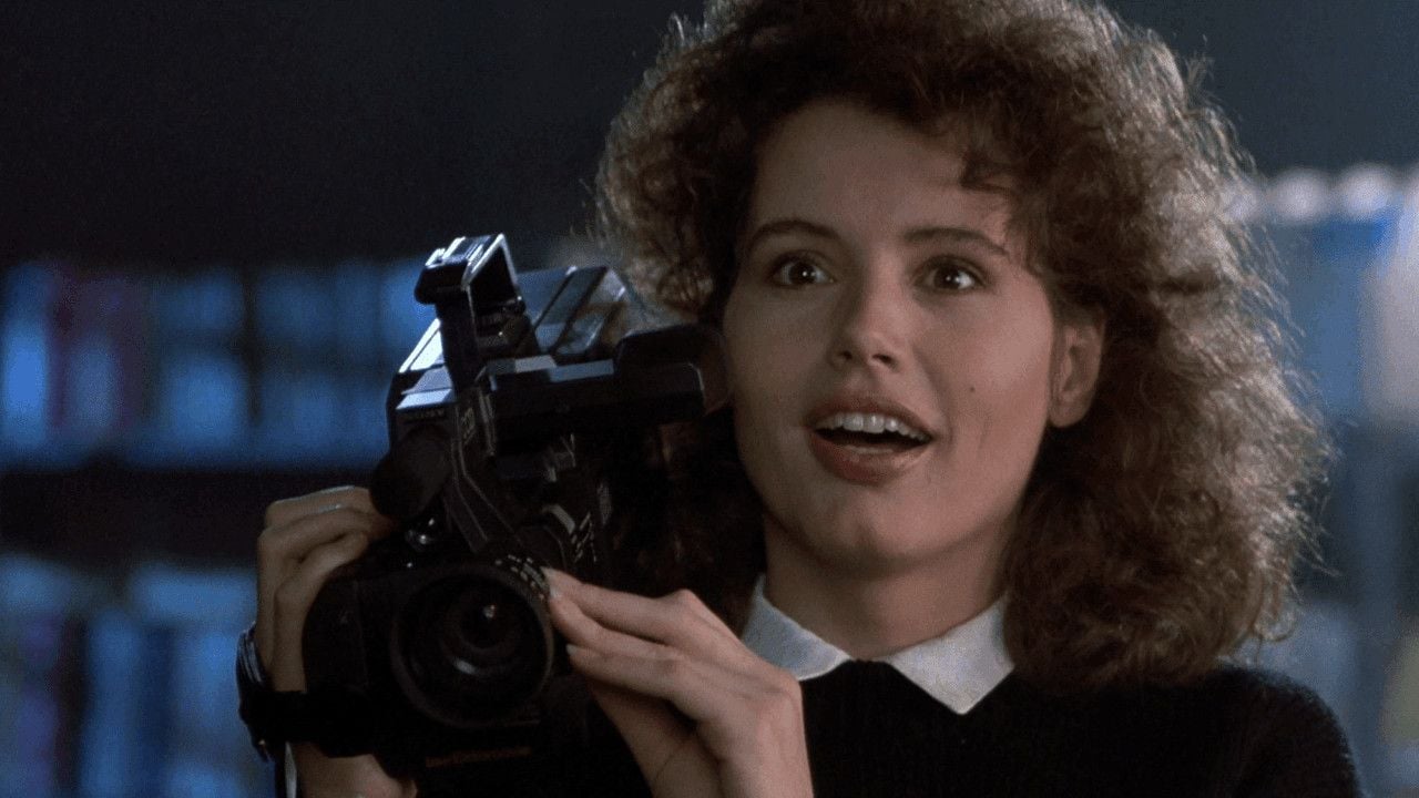 Staunt gern vor und abseits der Kamera: Geena Davis in 