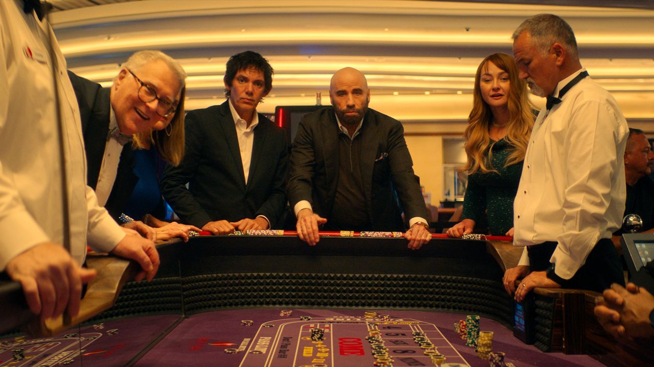 John Travolta & Lukas Haas in 