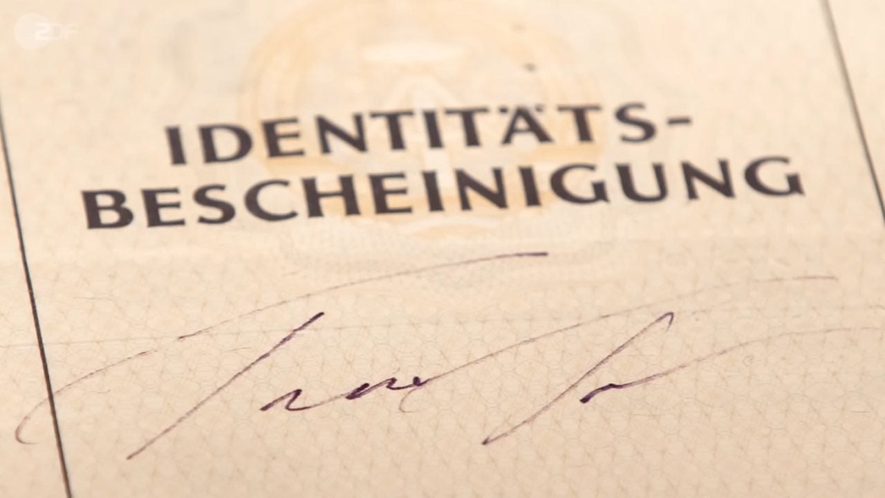 Tina Turner hat sich auf dem Dokument verewigt.