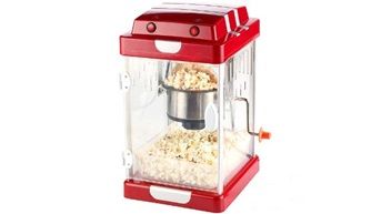 Popcorn-Maschine von Rosenstein & Söhne im Vintage-Kino-Design