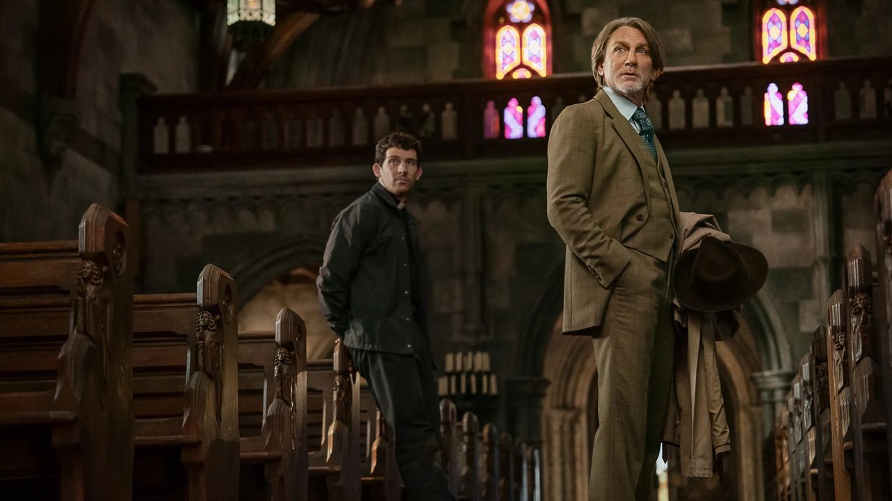 Josh O'Connor & Daniel Craig in 