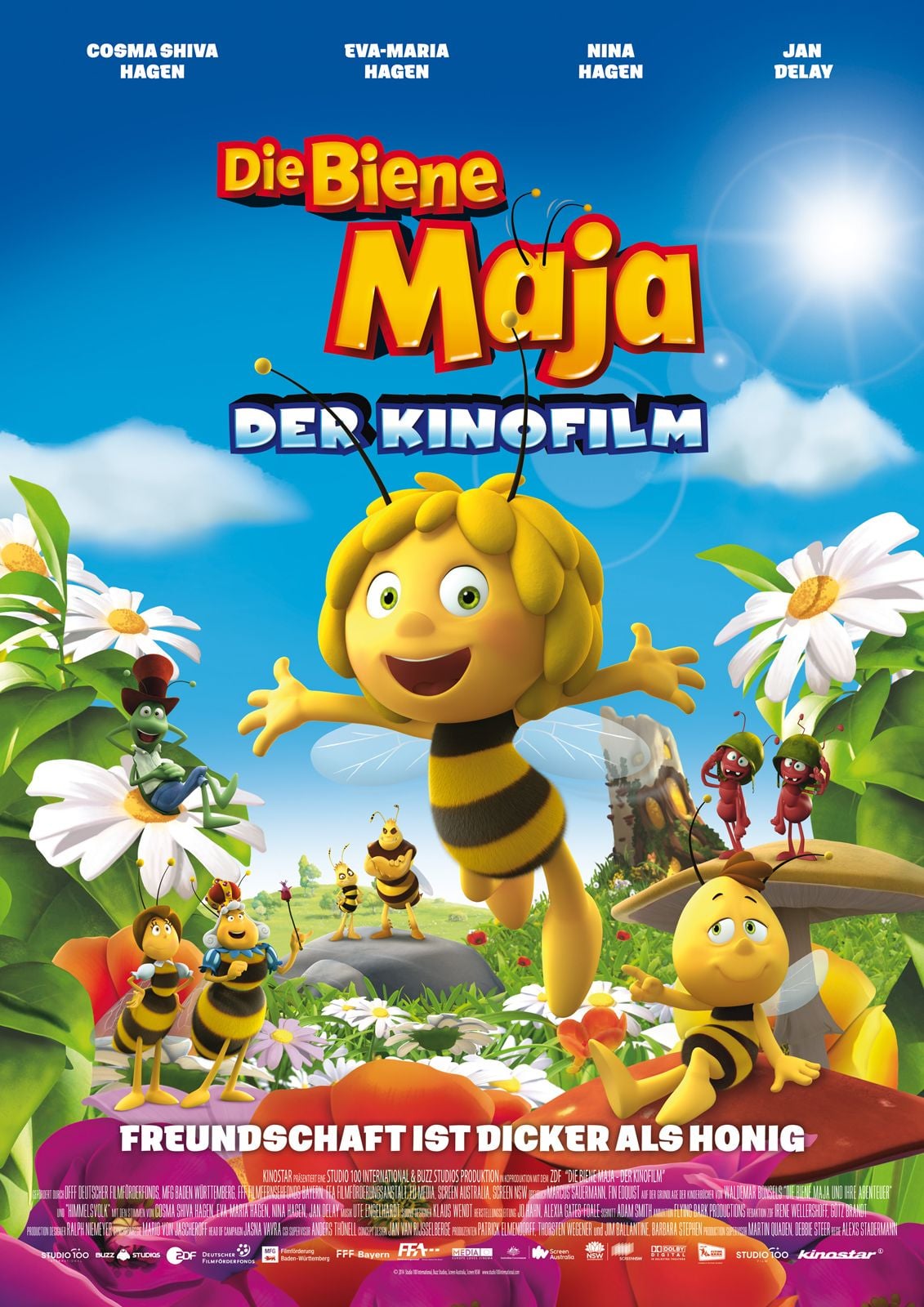 Filmplakat zu Die Biene Maja - Der Kinofilm