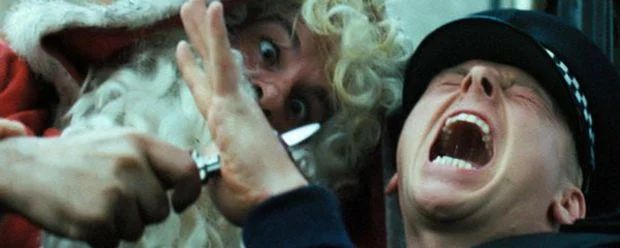 Ja, der wütende Weihnachtsmann ist tatsächlich 