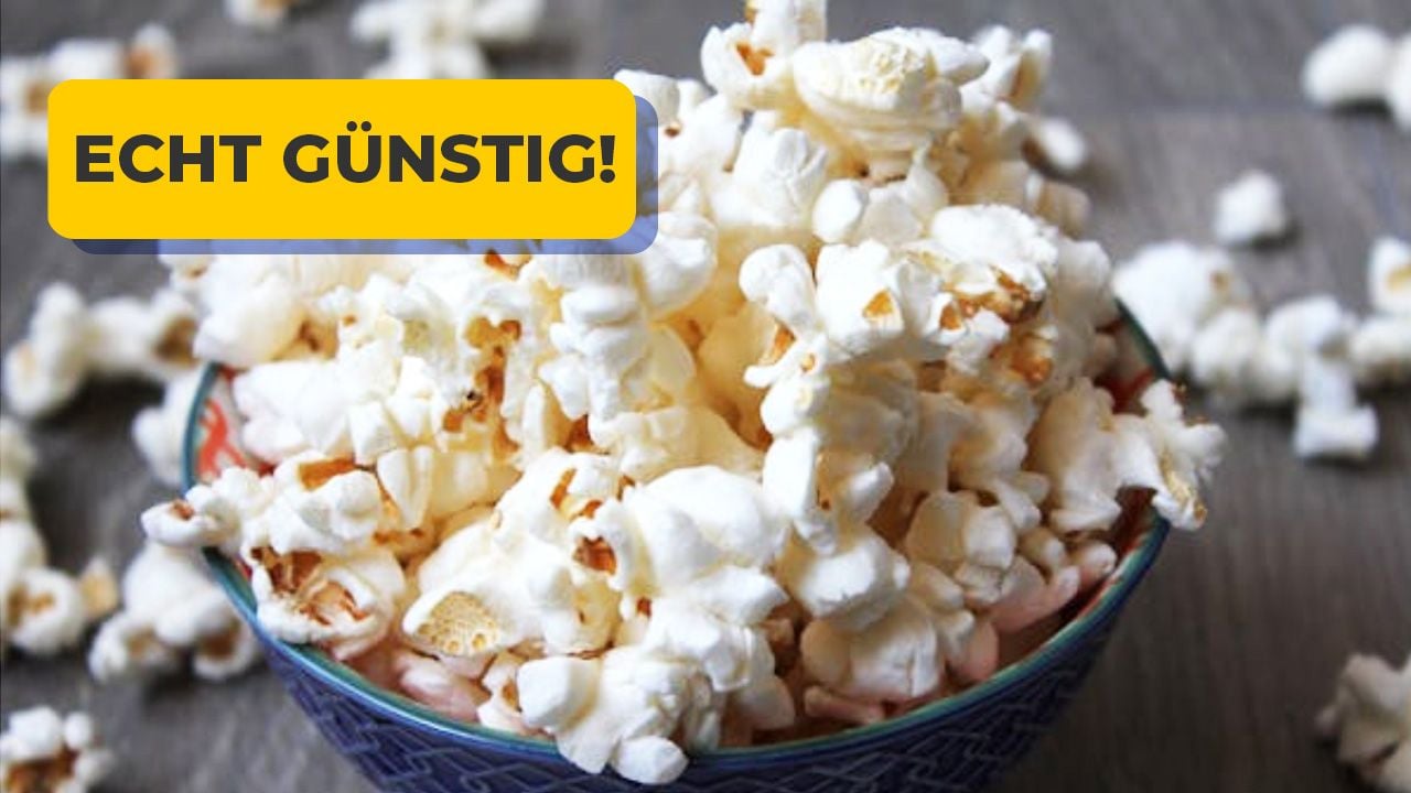 Das köstlichste Angebot am Prime Day: Mit einer Popcorn-Maschine gebt ihr euren Filmabenden echtes Kino-Feeling