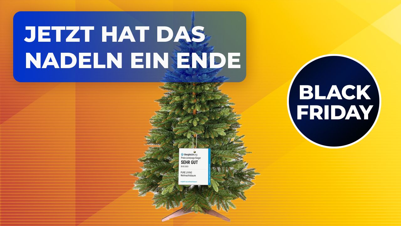 Jetzt müsst ihr schnell sein: Dieser Weihnachtsbaum sieht täuschend echt aus und geht weg wie die warmen Semmeln!