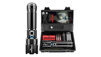 Extrem helle Taschenlampe für Indoor & Outdoor