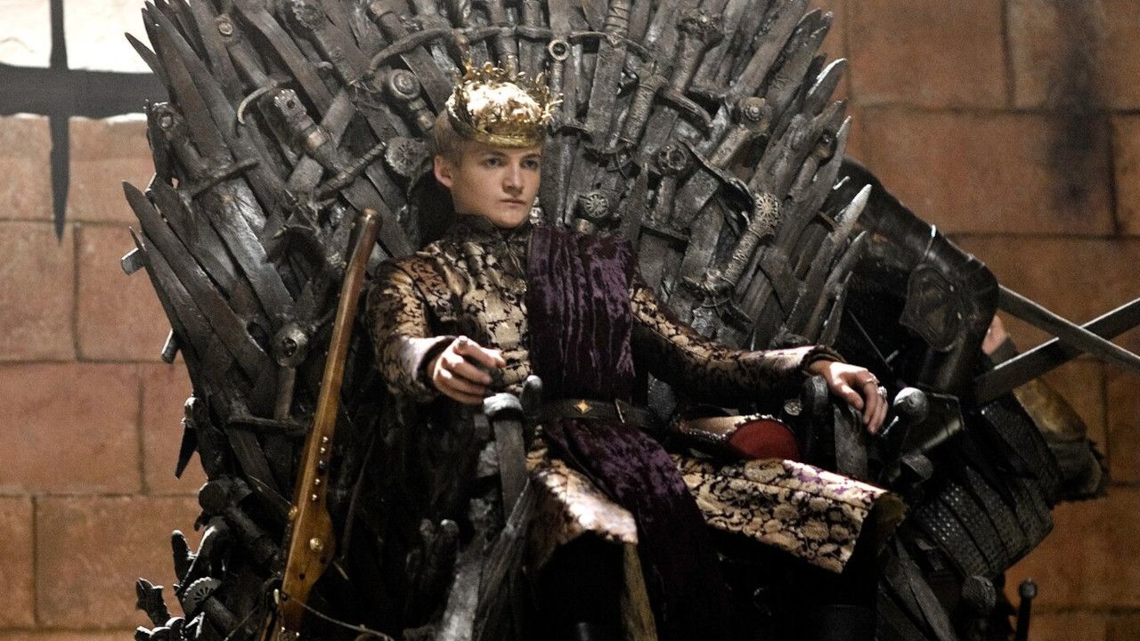 Joffrey Baratheon (Jack Gleeson) auf dem Thron, der ihm nicht zustand