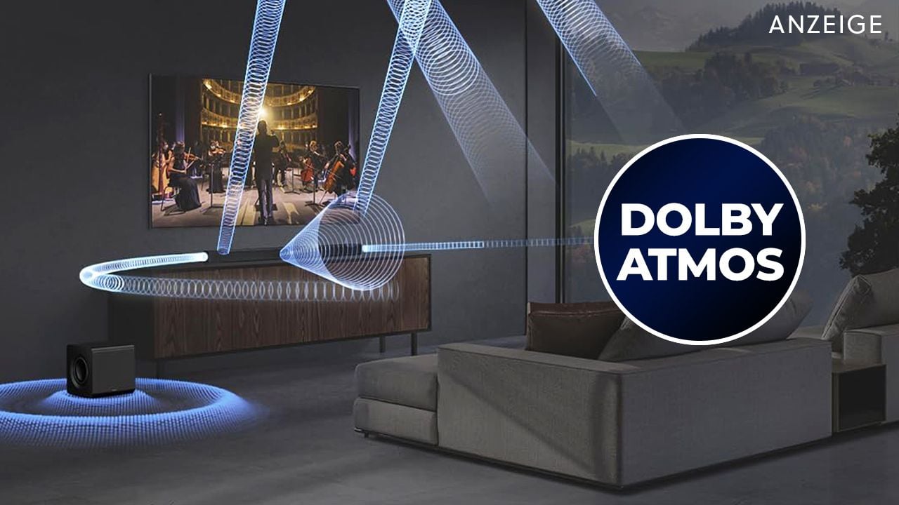 Heimkino-Fans lieben diese Soundbar: Jetzt verscherbelt Amazon sie mit fast 50 % Rabatt!