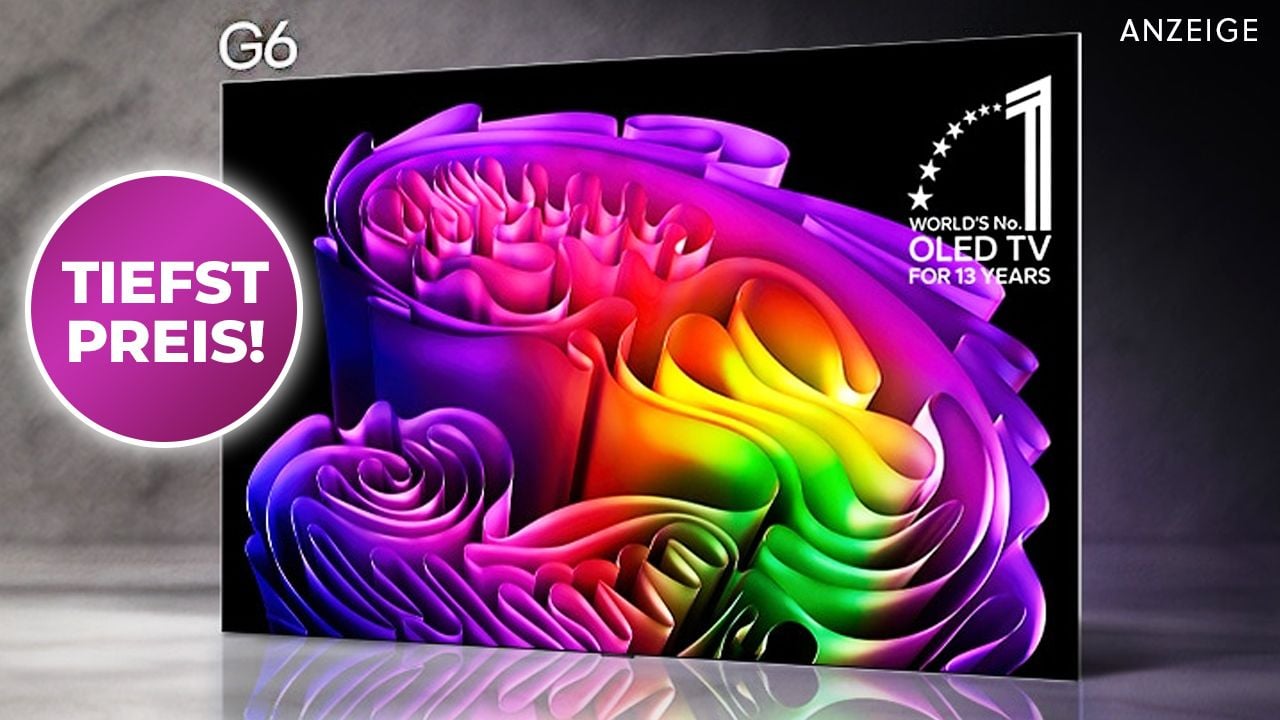 LG OLED evo G6 jetzt bei Amazon zum halben Preis: Der Versandriese knallt den Premium-OLED-TV zum Wahnsinnspreis raus