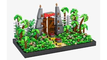 Modbrix Eingang zum Dino-Zoo