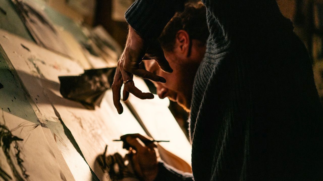 Der Vater (Benedict Cumberbatch) leider unter dem Verlust seiner Frau, muss aber stark sein für seine zwei Söhne, die ihre Mutter verloren haben.