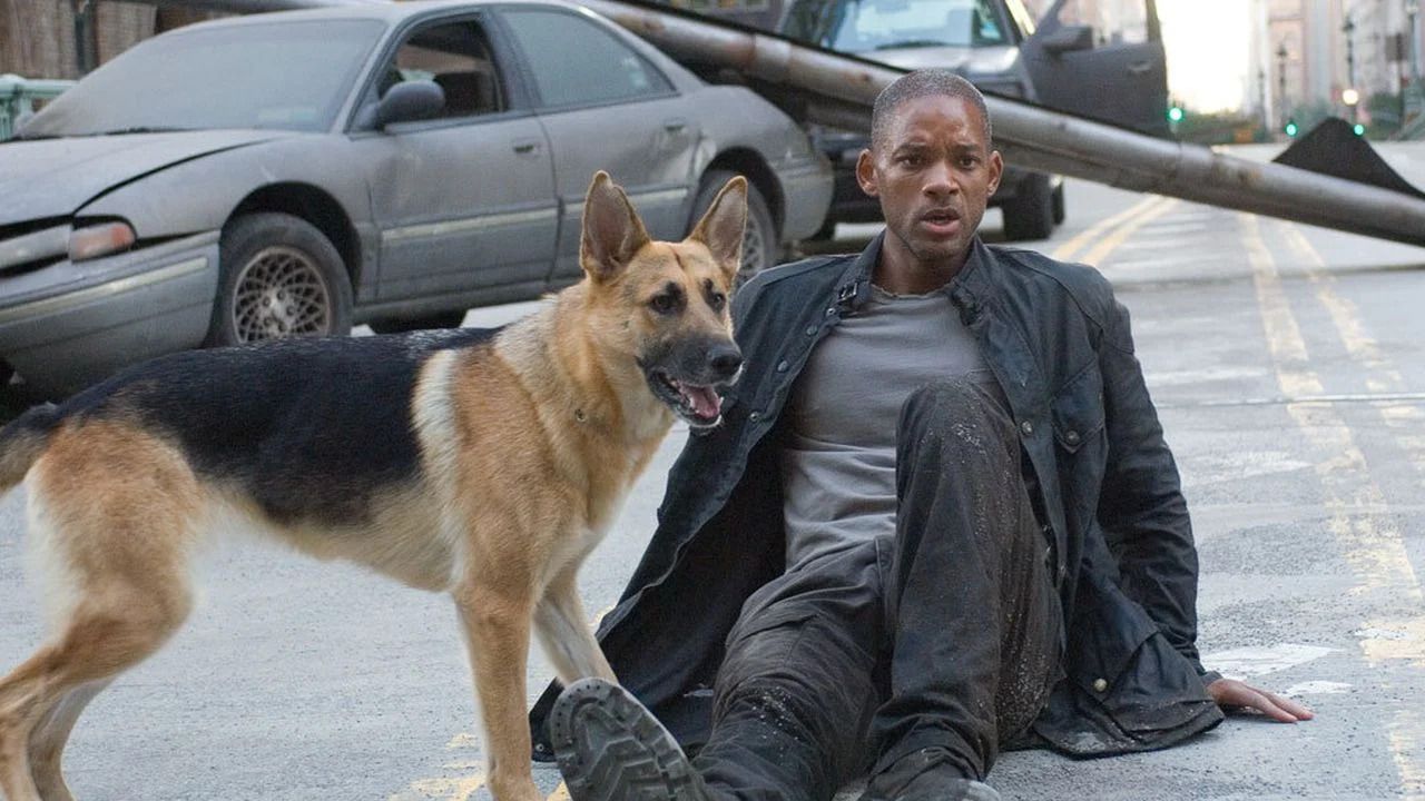 Wer "I Am Legend" in der richtigen Sekunde stoppt, wird feststellen, dass der Sci-Fi-Horror eine der größten DC-Katastrophen vorhergesehen hat