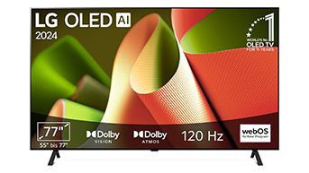 LG OLED B4 in 77 Zoll