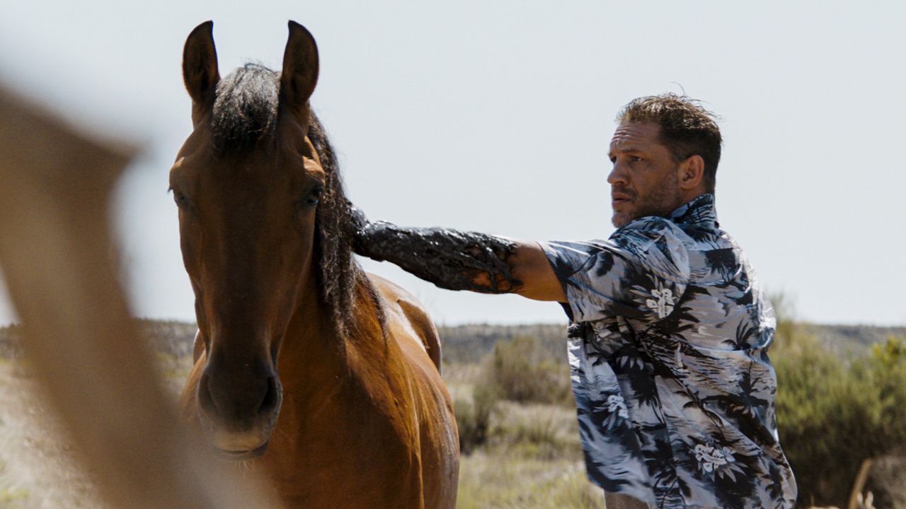 Ob Eddie mit seinem Venom-Pferd schneller nach New York kommt?