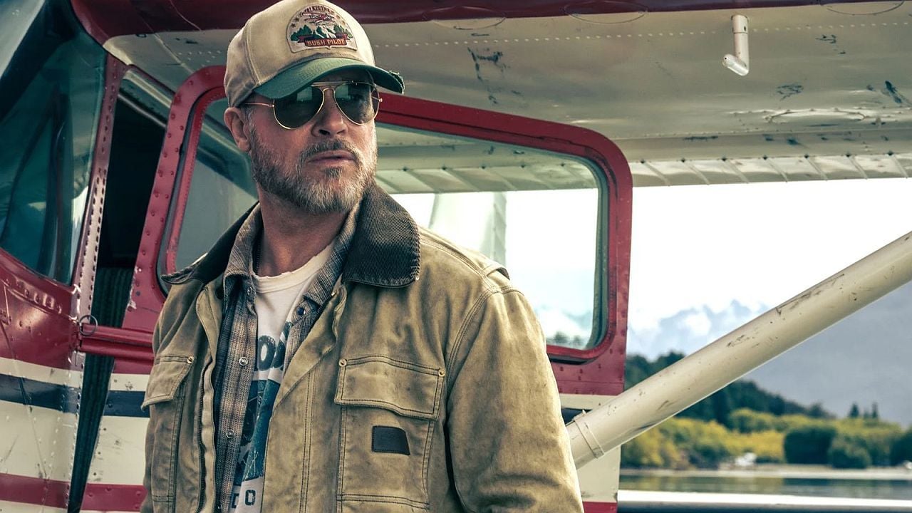 Brad Pitt in körperlicher Höchstform.