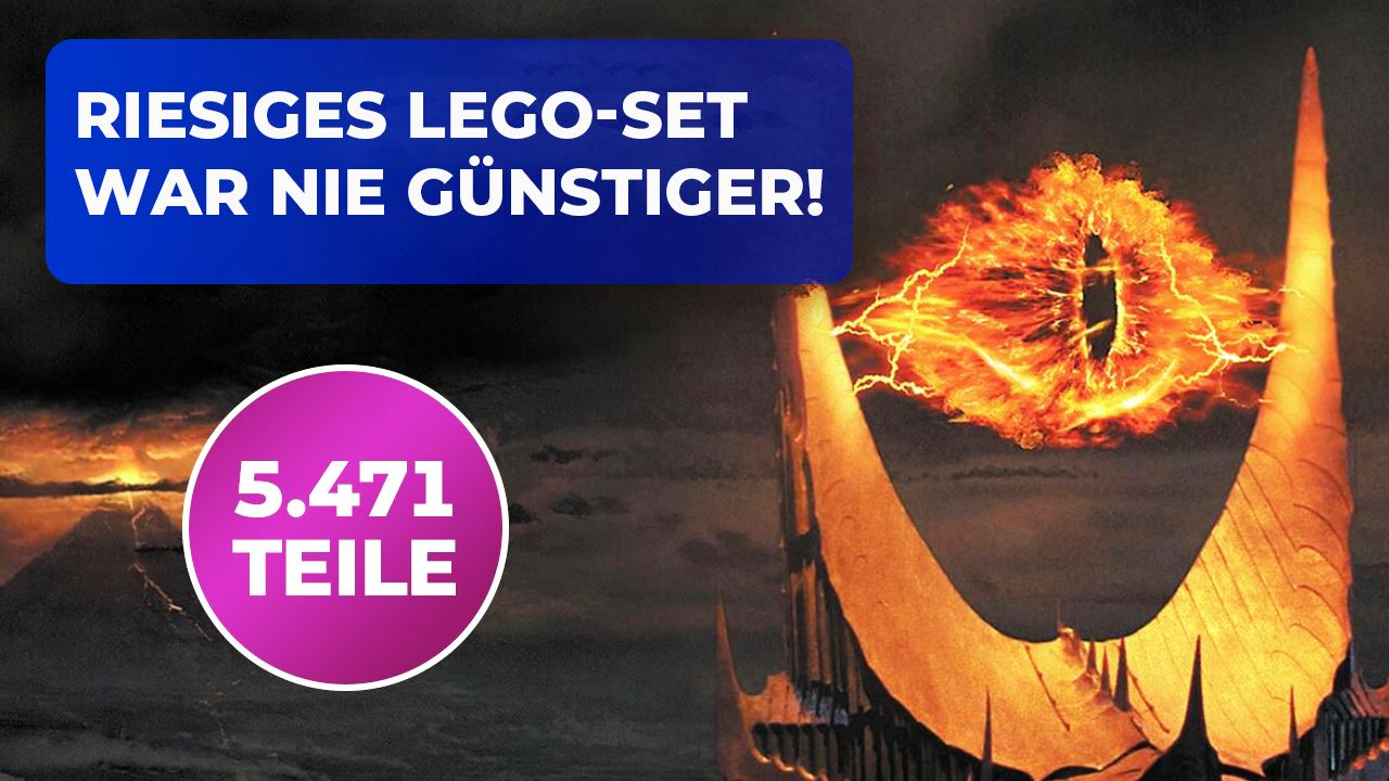 Ein Set, sie alle zu knechten: Mit fast über 5.000 Steinen setzt LEGO „Herr der Ringe“ ein Denkmal