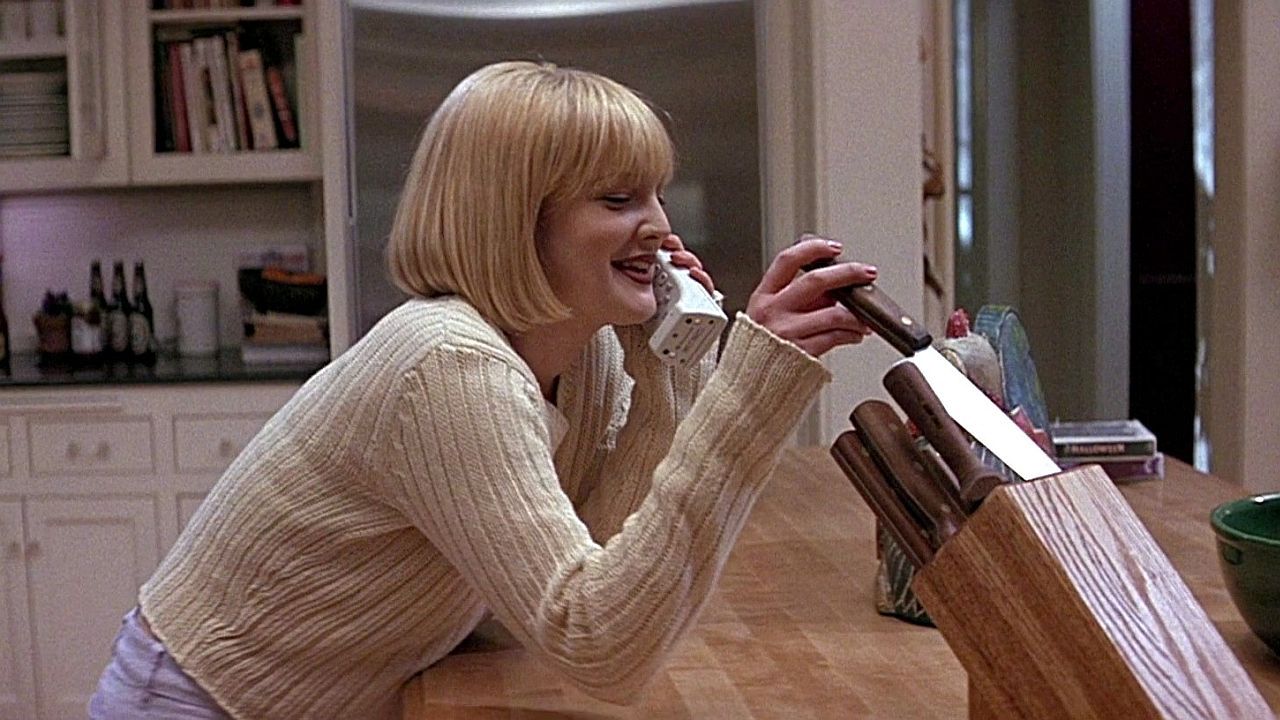 Drew Barrymore in der Eröffnungsszene von