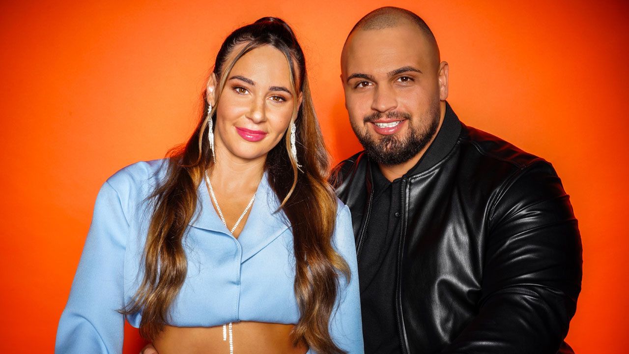 Alessia Herren und ihr Partner Can