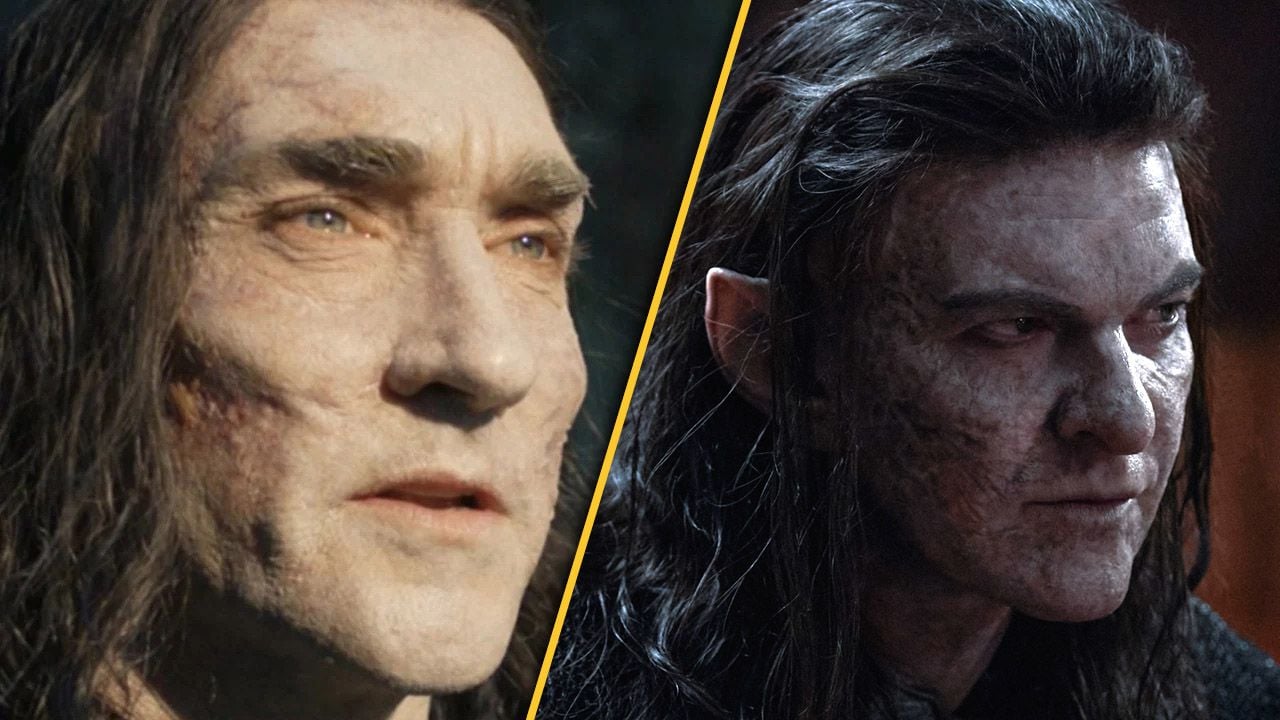 links Adar in Staffel 1 (Joseph Mawle), rechts in Staffel 2 (Sam Hazeldine)