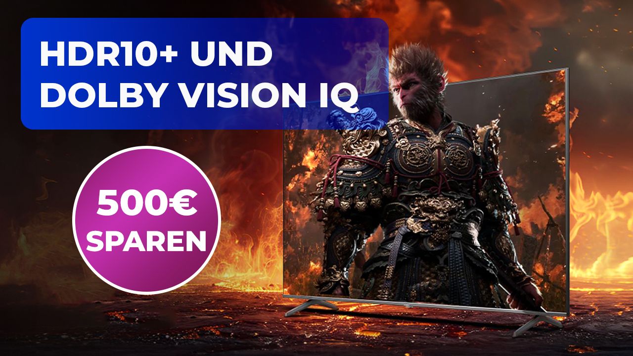 85 Zoll TV-Monster stampft den Preis zu Boden: QLED, 144 Hz und fast alles, was das Heimkino-Herz begehrt!