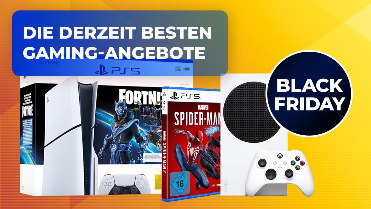 PlayStation 5 & Co.: Zum Black Friday 2024 sind Konsolen & Games massiv im Preis reduziert – das sind die besten Angebote