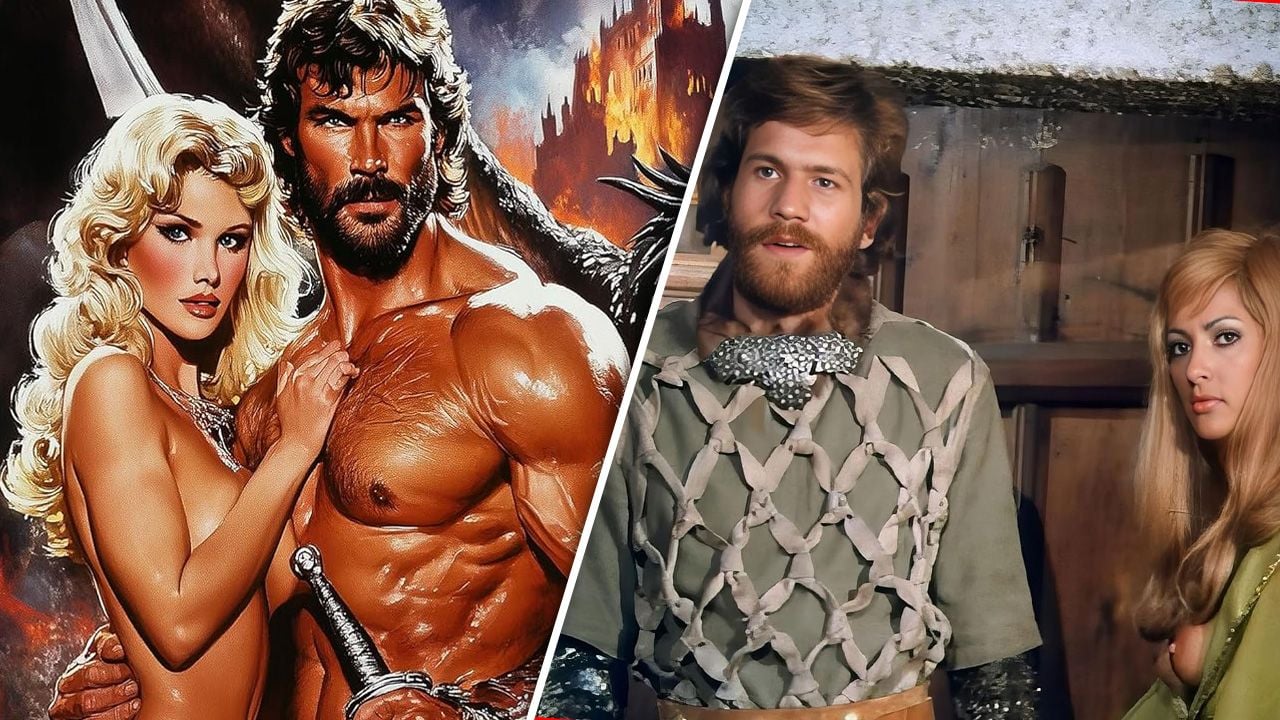 Siegfried und Kriemhild auf dem Blu-ray-Cover und im Film.