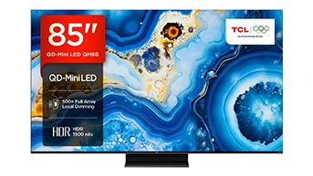TCL QM8B in 85 Zoll