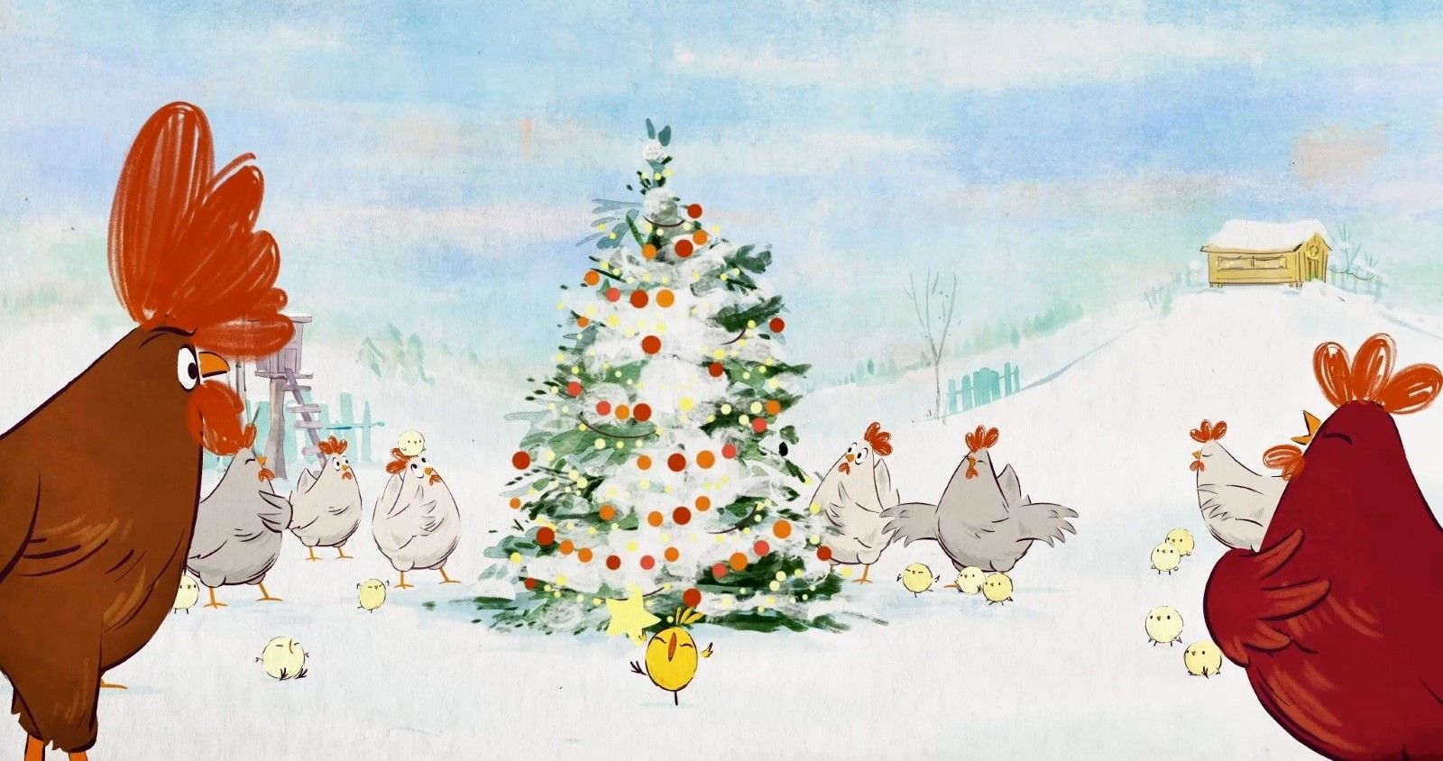 Weihnachten der Tiere Frenetic: Ein Fest der Wildnis