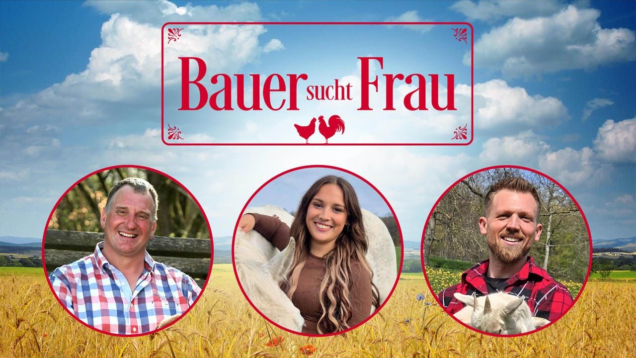 Björn (links), Melina und Andi wurden bereits vorgestellt. Es folgen aber noch viele weitere Bauern.