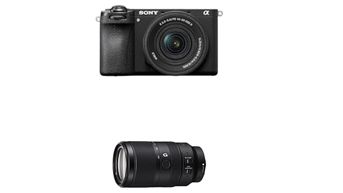 Sony Alpha 6700 mit 16-50mm- & 70-350mm-Objektiv