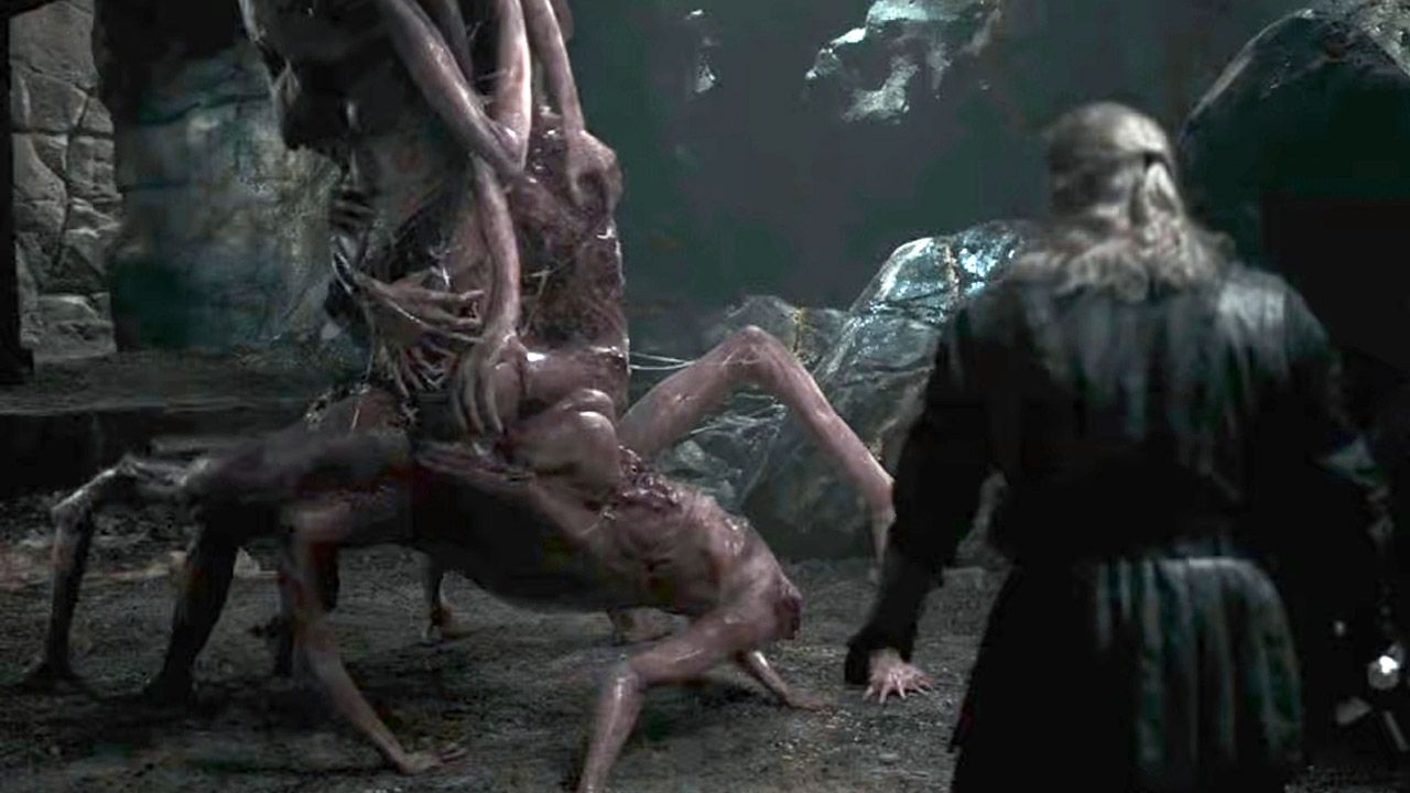 Geralt vs. Fleisch-Monster