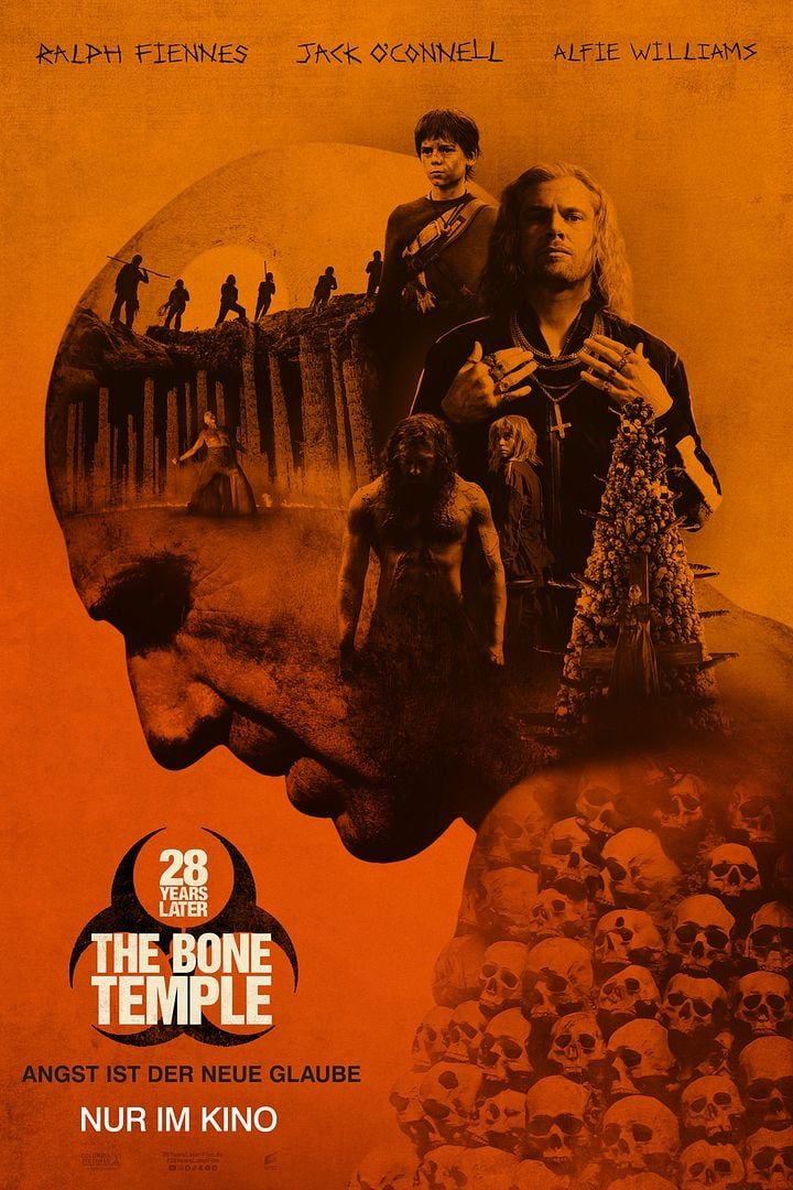 Super stylisch: Das deutsche Kinoposter zu „28 Years Later: The Bone Temple“