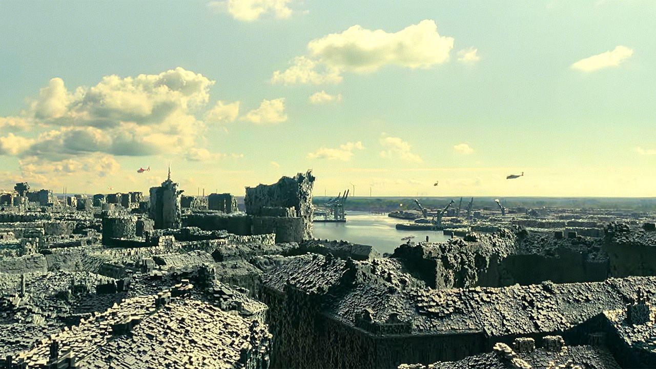 Ganz Hamburg ist offenbar vom Nano-Schutzmantel eingehüllt.