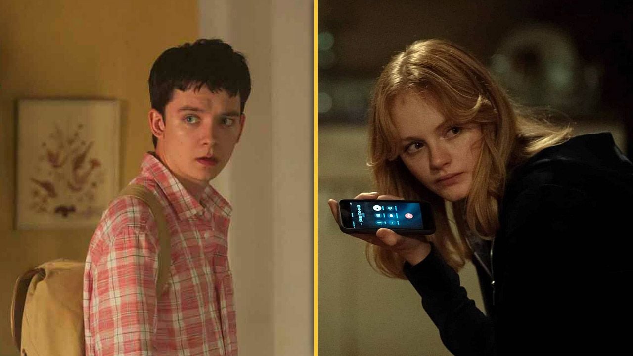 Asa Butterfield und Emma Laird