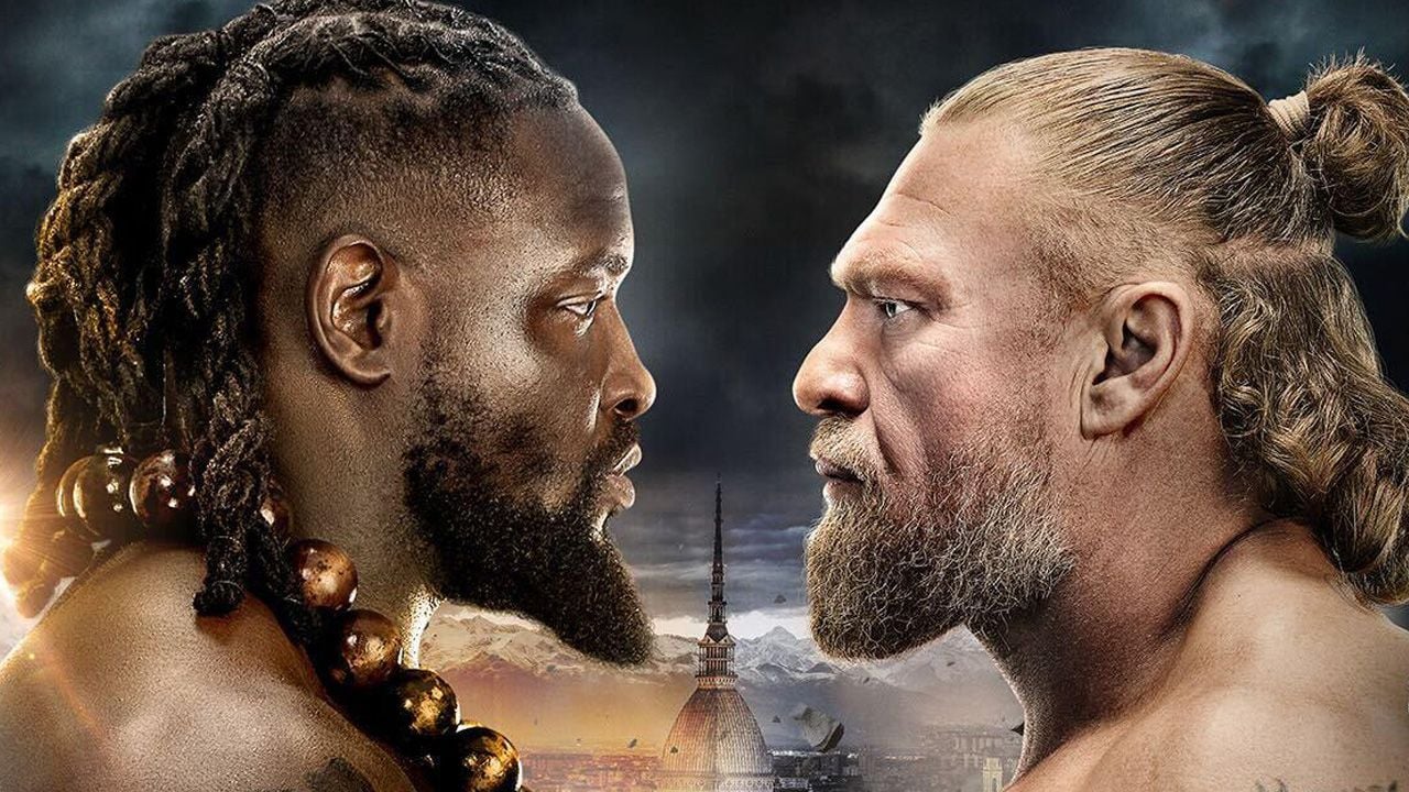 Oba Femi vs. Brock Lesnar