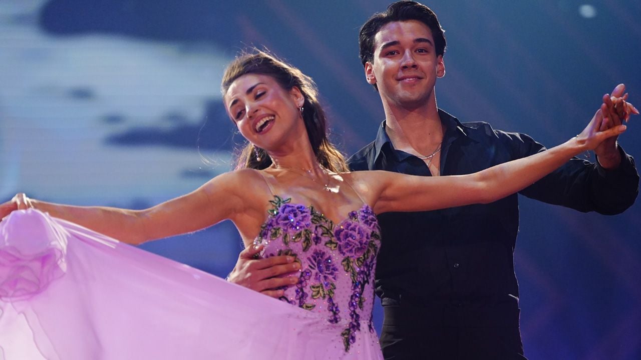 Ekaterina Leonova mit Diego Pooth