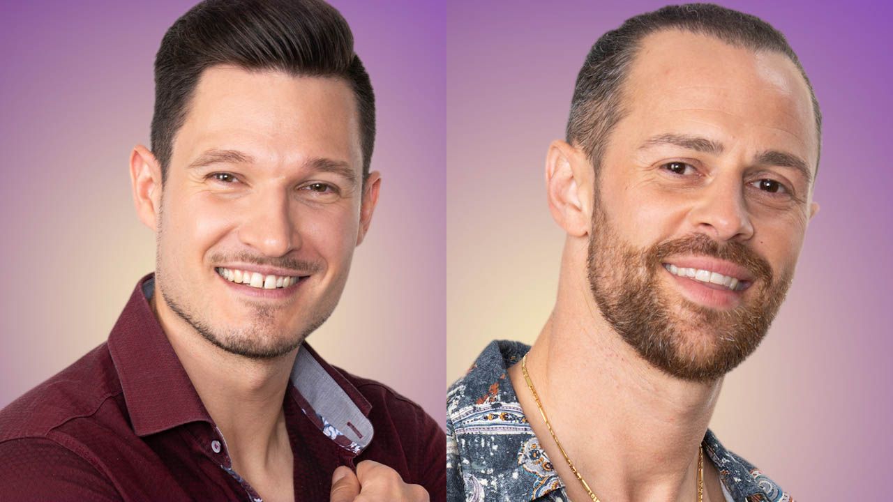 Pascal (links) und Fabio (rechts): Shella hatte die Qual der Wahl.