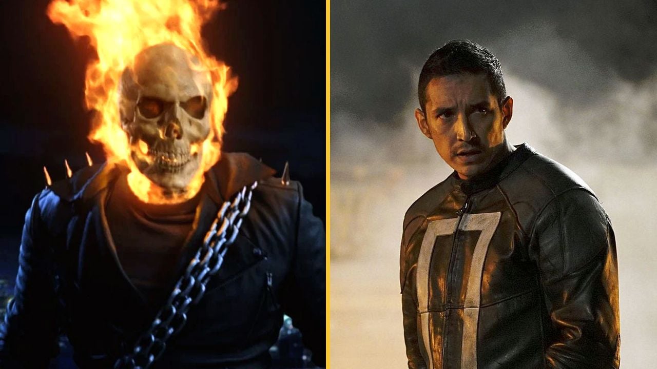 Einmal mit und einmal ohne Feuerschädel: Nicolas Cage und Gabriel Luna als Ghost Rider
