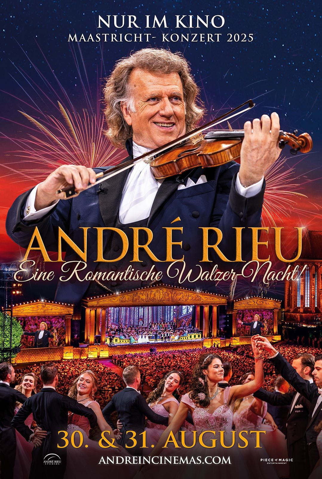 André Rieus Maastricht-Konzert 2025: Eine romantische Walzer-Nacht