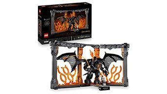 LEGO Icons Der Herr der Ringe: Balrog Bücherstütze