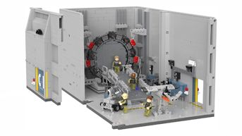 "Stargate" Gate Room von BlueBrixx