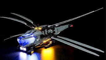 LED-Beleuchtung für den Ornithopter