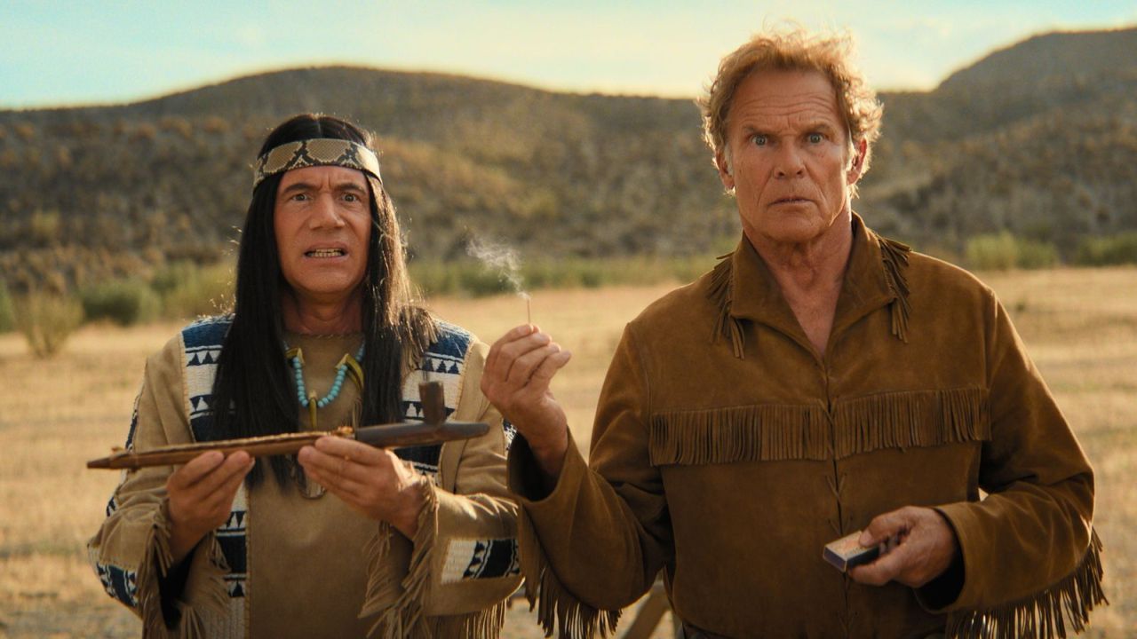 Schön doof, wenn man zur Friedenspfeiferei nur zwei Streichhölzer mitgebracht hat – und direkt das erste beim Anzünden durchbricht…