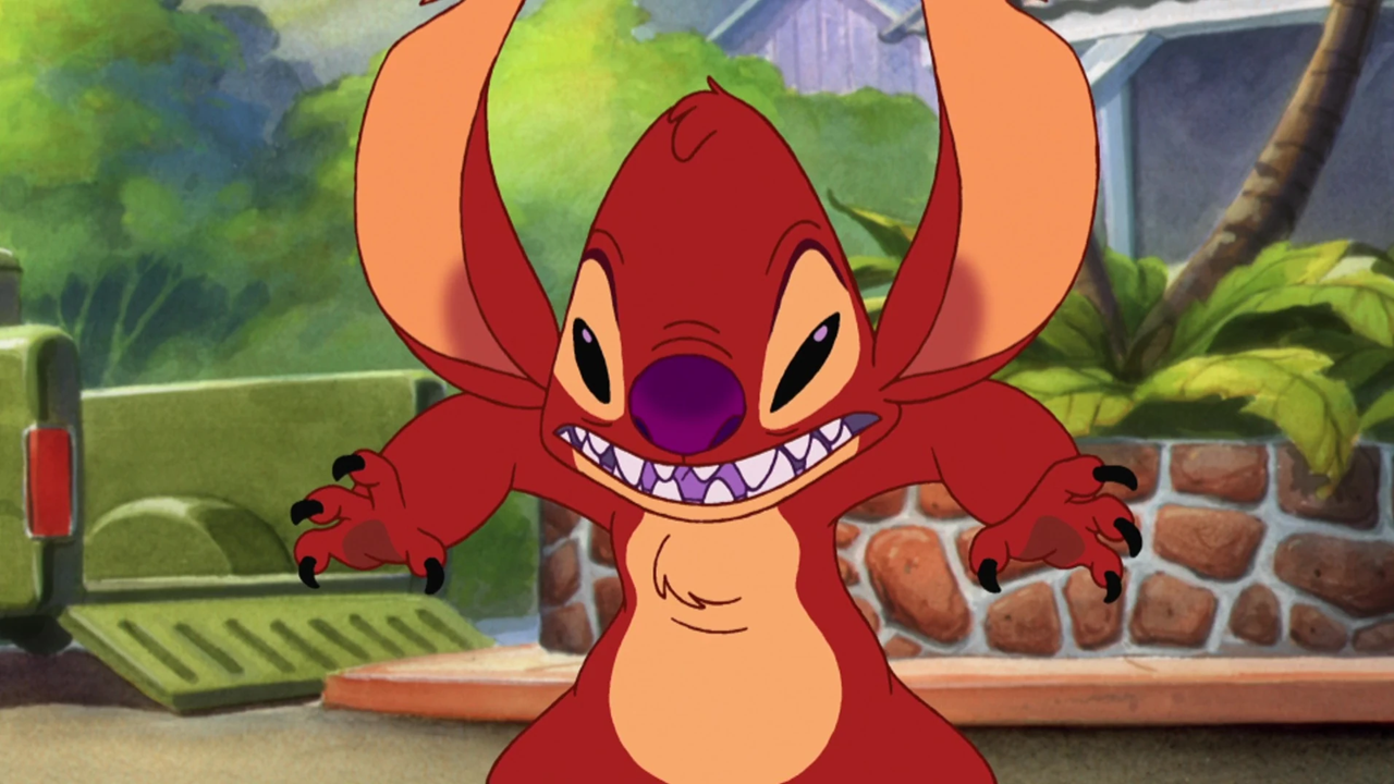 Experiment 627: Nicht die einzige bösere Stitch-Variante mit rotem Fell! Auch der Film „Leroy & Stitch“ drehte sich um solch ein Experiment...